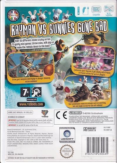 Rayman Raving Rabbids - Nintendo Wii (B Grade) (Genbrug)